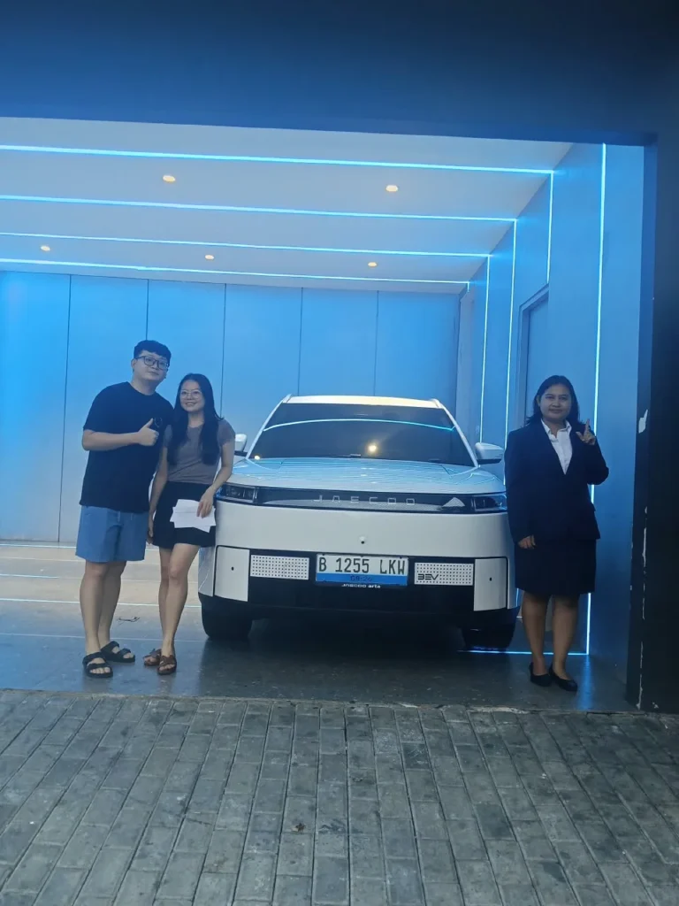 Mobil listrik Jaecoo dengan teknologi modern dan desain premium. Cek model, harga, promo, dan booking test drive sekarang.